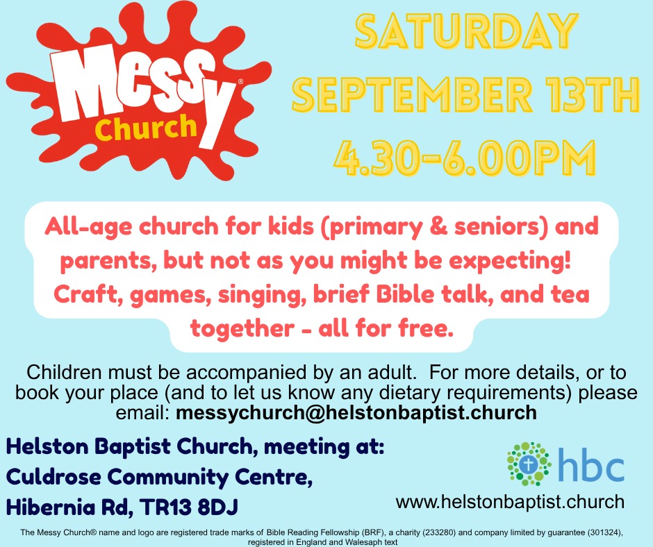 Messy Church September 2025