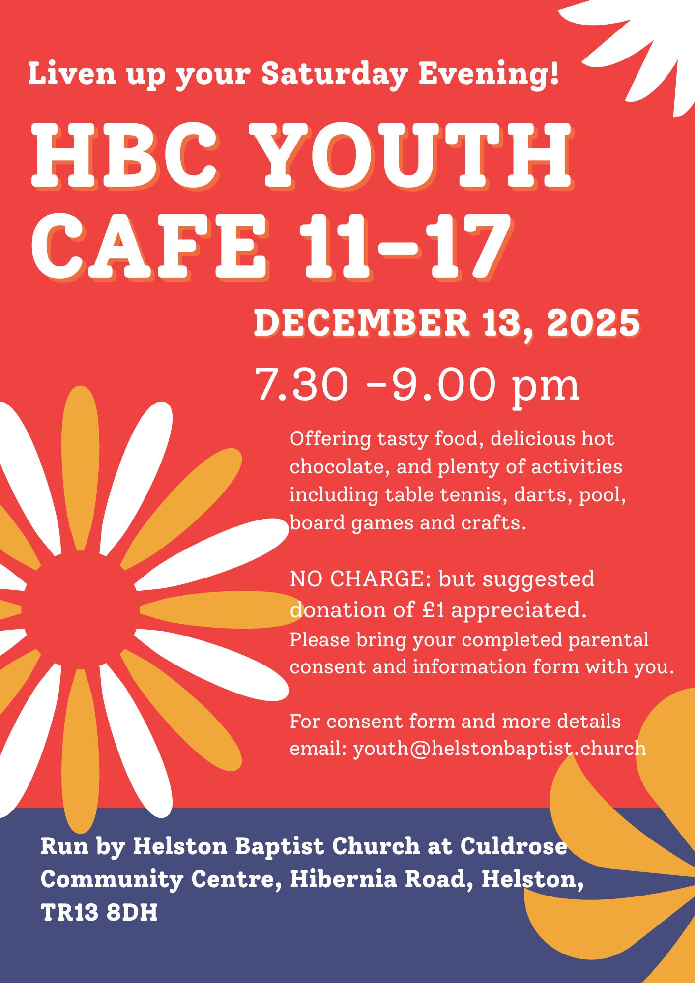 Flyer - Youth Cafe13.12.25
