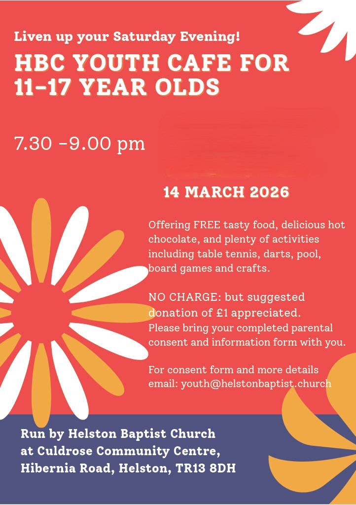 2026 Youth Cafe March 2026