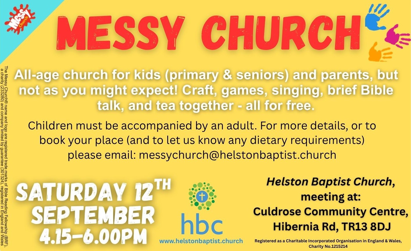 Messy Church September 2026